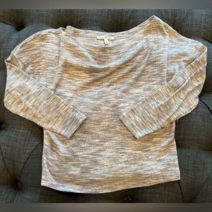 Express boat neck top-3/4 sleeve. Medium.